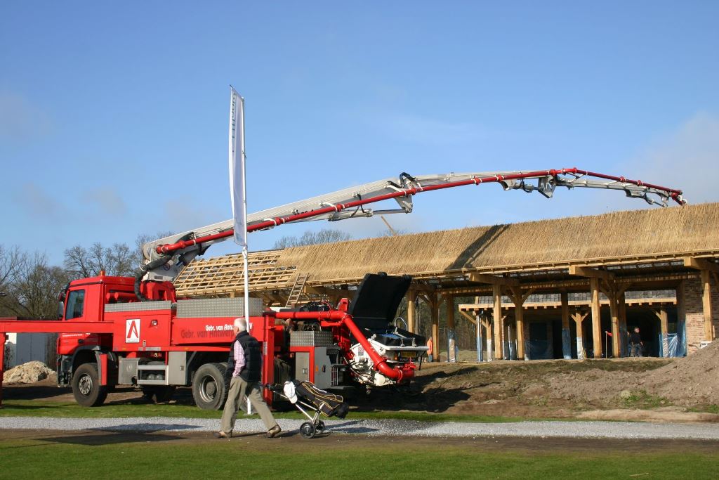 betonstort Golfclub het Woold