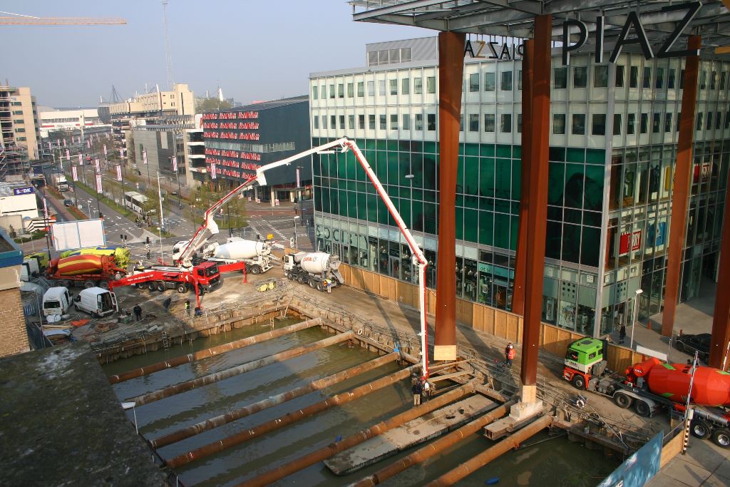 betonstort 18 Septemberplein Eindhoven