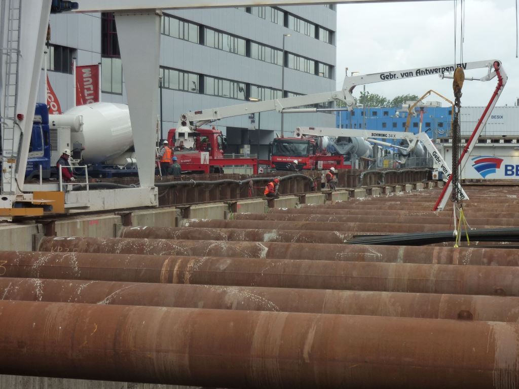 betonstort Kruisplein Parkeergarage