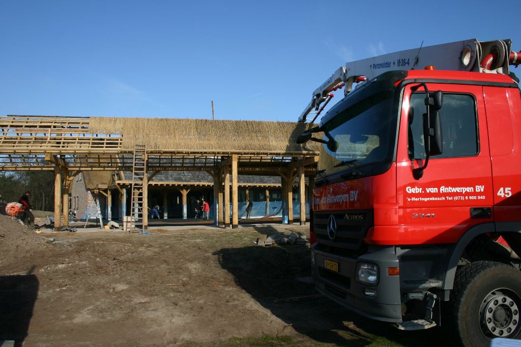 betonstort Golfclub het Woold