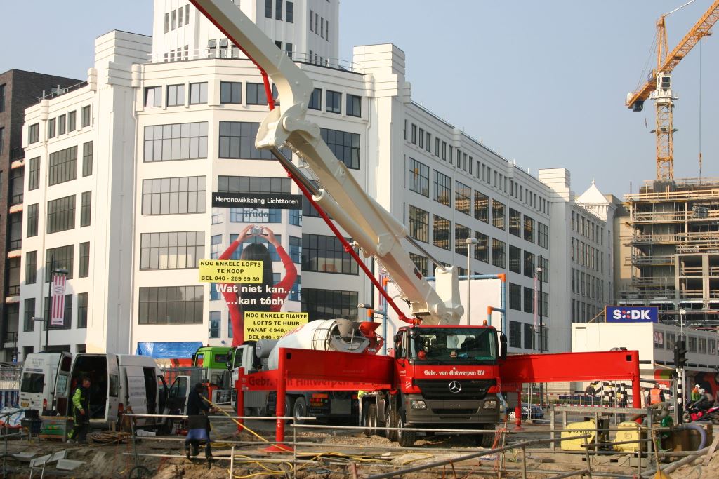 betonstort 18 Septemberplein Eindhoven