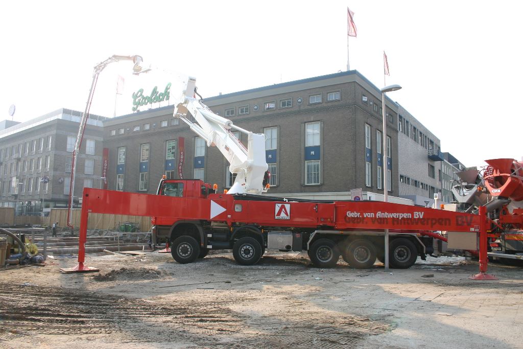 betonstort 18 Septemberplein Eindhoven