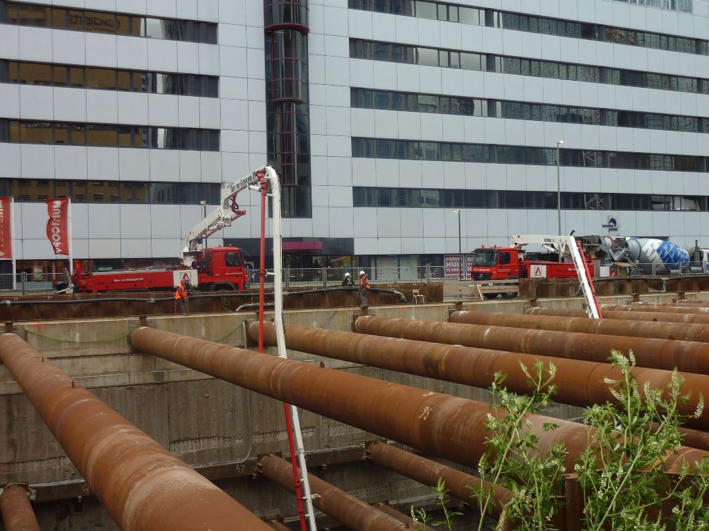 betonstort Kruisplein Parkeergarage