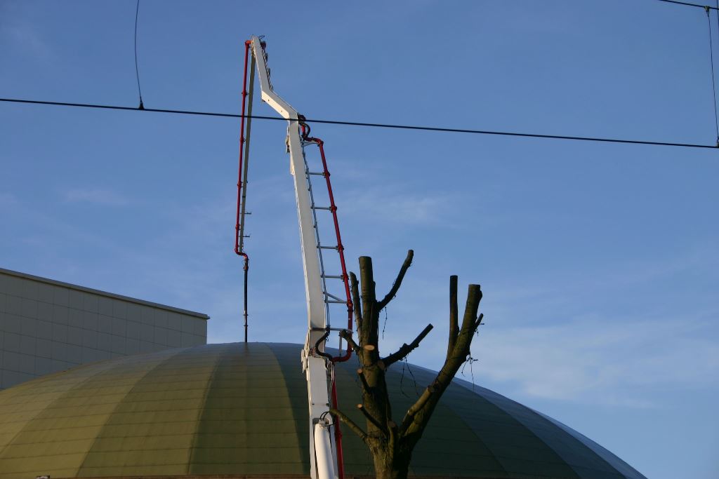 betonstort Circus theater Scheveningen