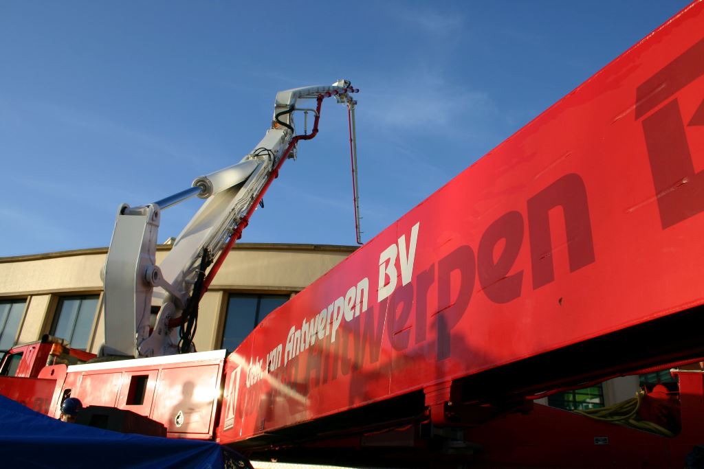 betonstort Circus theater Scheveningen